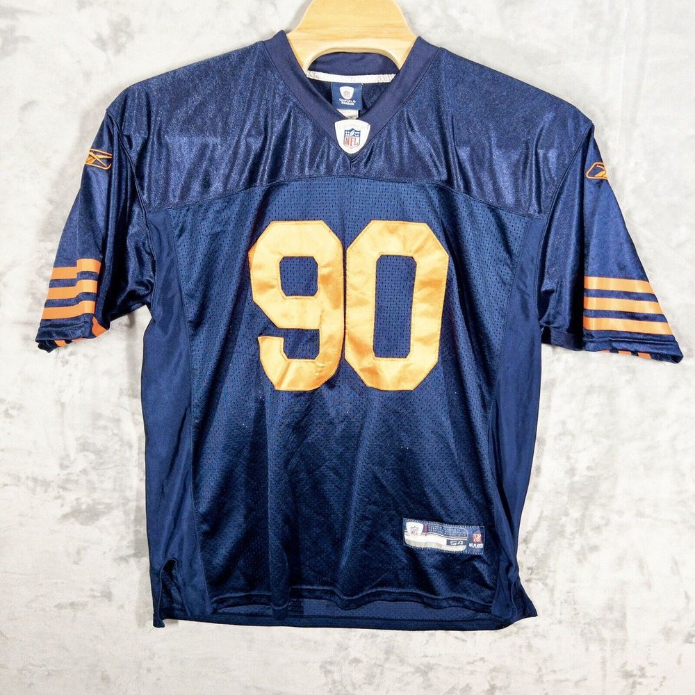 Reebok Stitched On Field Chicago Bears Julius Peppers Jersey‎ Mens Size 54